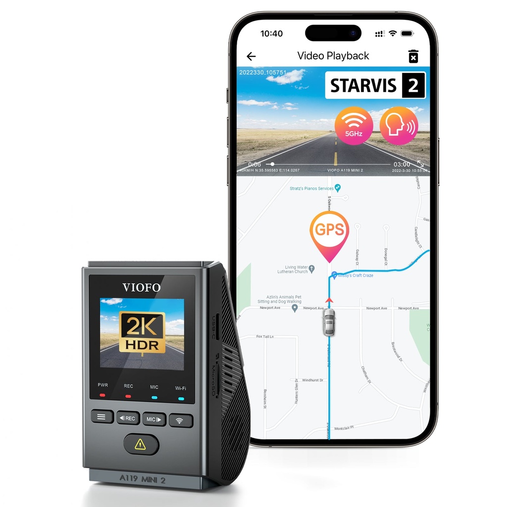 VIOFO A119 Mini 2 1CH Dash Cam