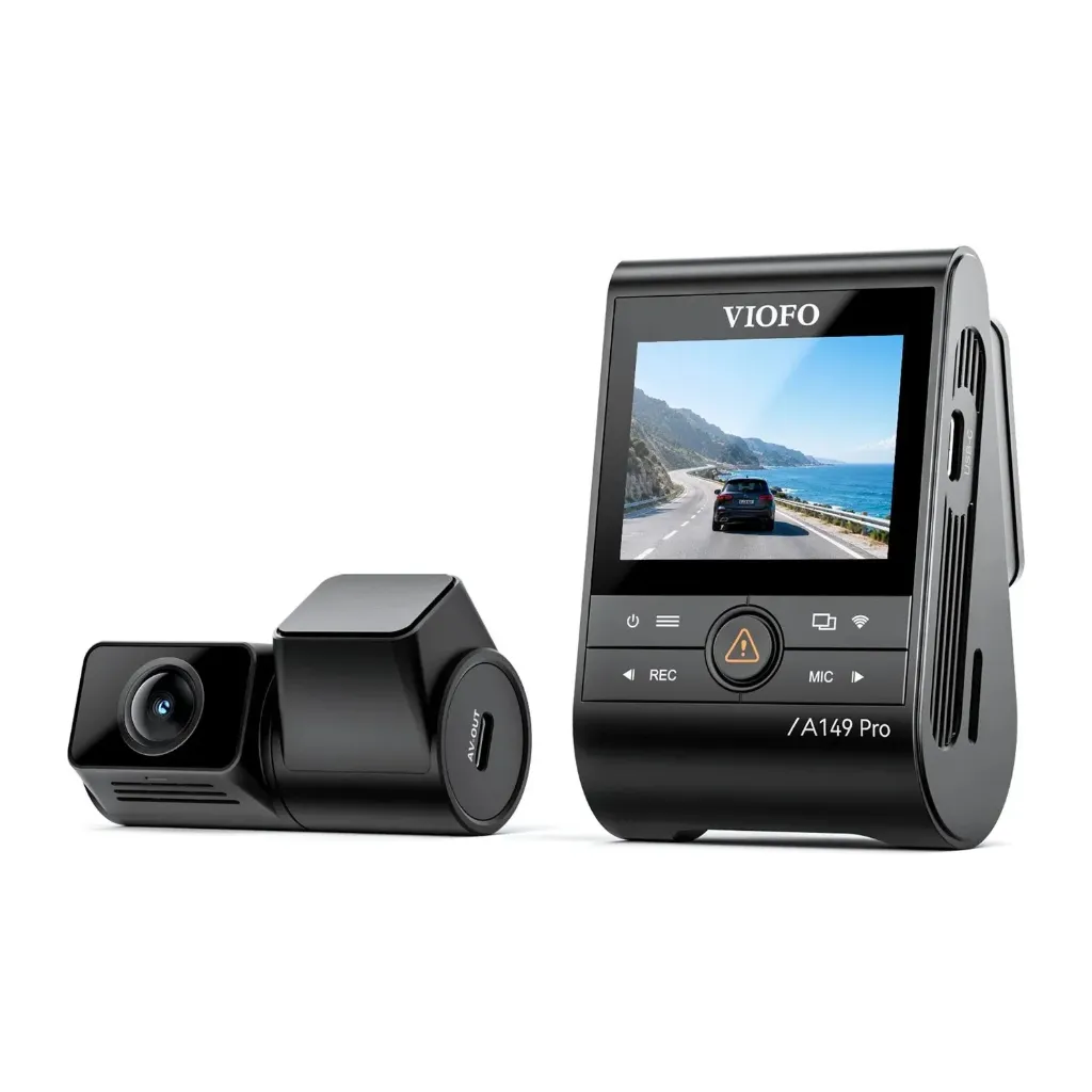 VIOFO A149 Pro Duo 2CH Dash Cam (4K Front + 1080p Rear)