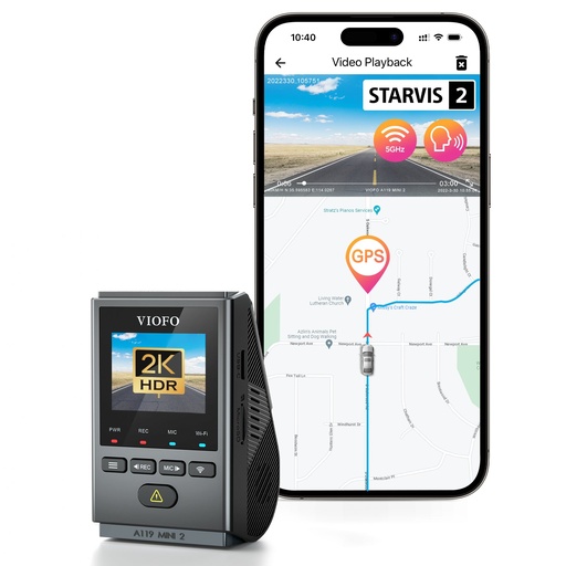 VIOFO A119 Mini 2 1CH Dash Cam